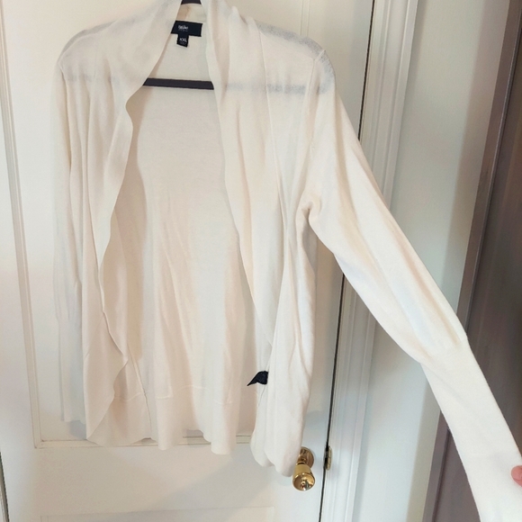 Ivory Open Front Cardigan - Picture 4 of 5